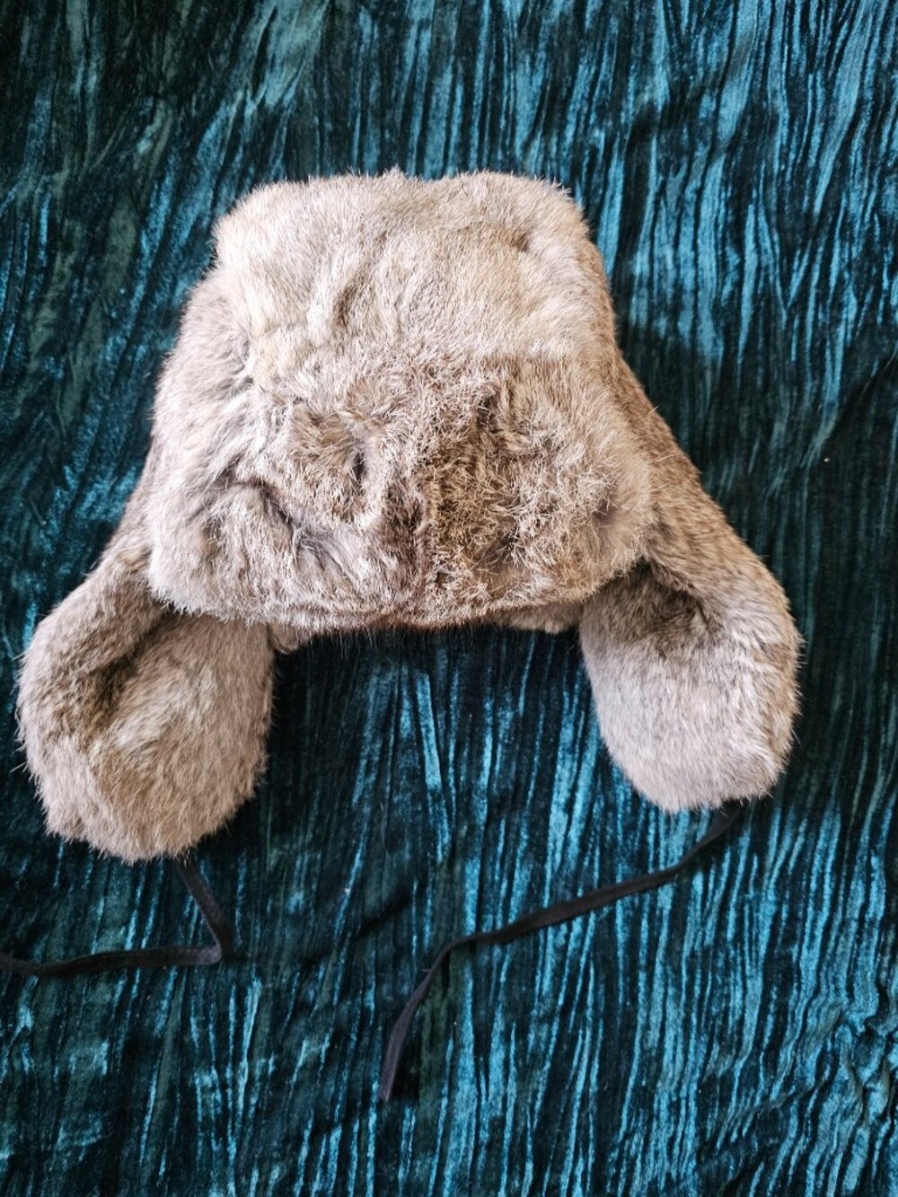Genuine rabbit fur hat - Picture 2 of 4